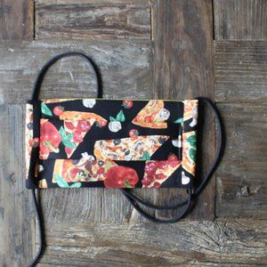 Face Mask, 100% Cotton, 3 Layer, Made in USA Pizza